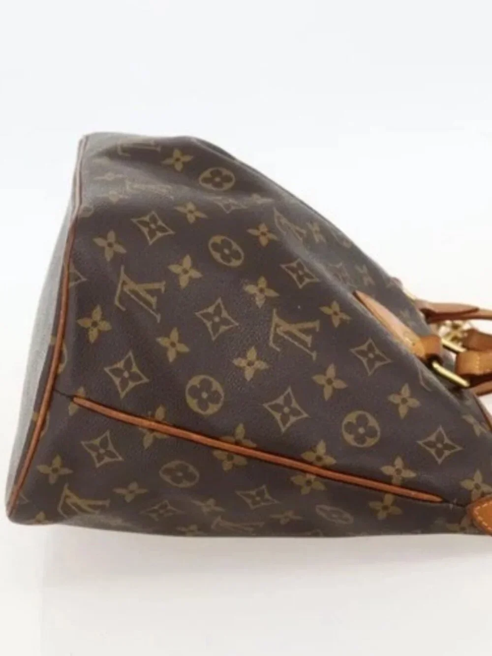 LOUIS VUITTON Monogram Palermo PM Tote Bag M40145 LV Auth YKZ1236